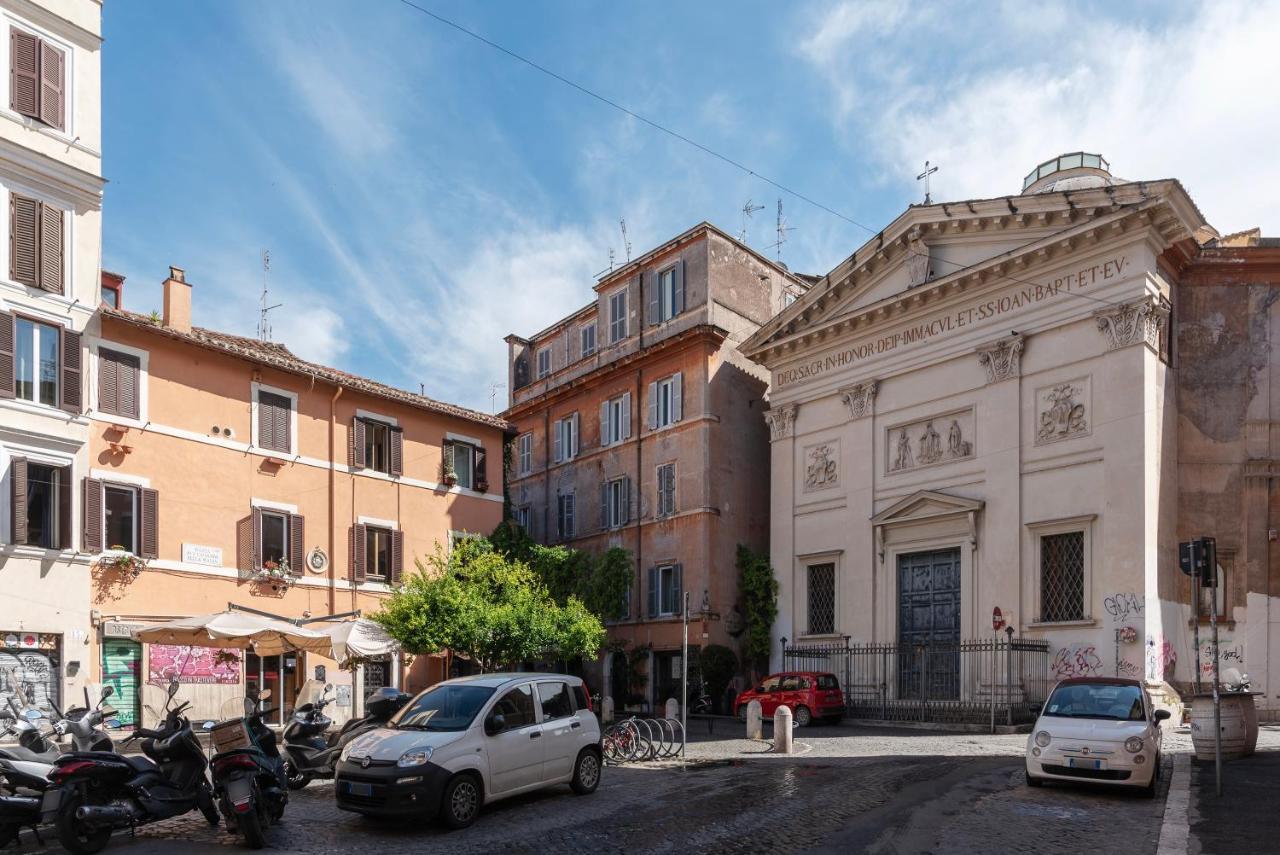 Trastevere Cozy Flat โรม ภายนอก รูปภาพ